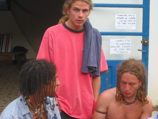 Cederic, Thomas und Francois