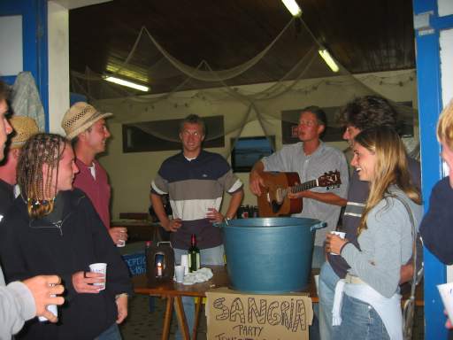 Sangria und Musik
