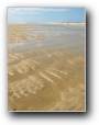 Muster im Sand bei Ebbe  