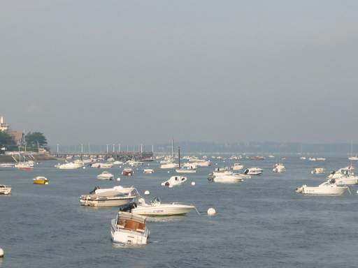 Boote vor Arcachon